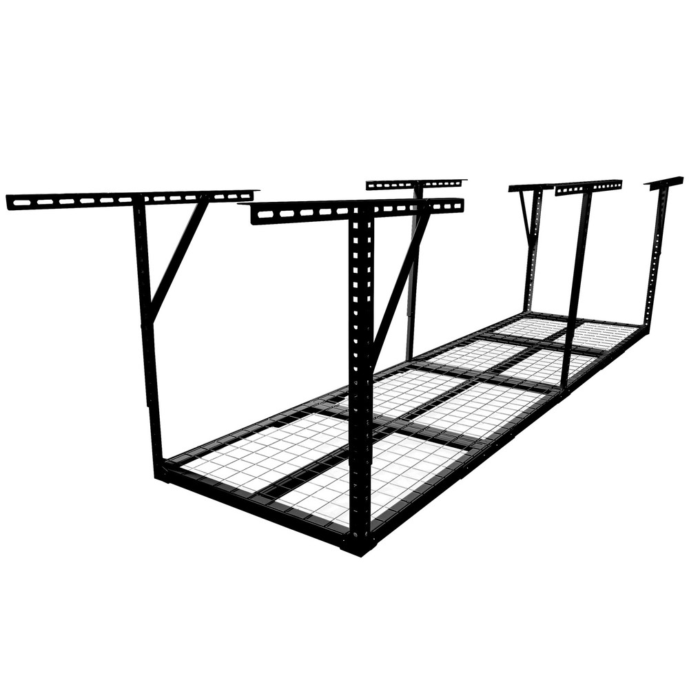 2x8FT Overhead Garage Storage Rack,Adjustable Storage Organization System 2x8FT