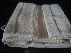 IKEA LIDAN Ivory Crochet 9 Pocket Hanging Storage Organizer 12 1/2 x 42 1/2″ NEW
