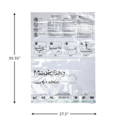 **MagicBag X-Large Vacuum Storage Bag, Airtight Compression for Bedding**