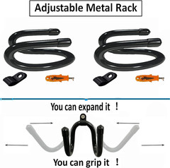 2 Pack Universal Over The Seat , Wall Mount Hard Hat Holder Hanger Hook – Strong