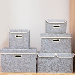 US Stackable Storage Containers Extra Large Storage Bins with Lid Cube Container