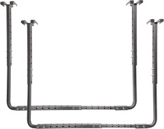 Hyloft Adjustable Garage Ceiling Mount Storage Rack Kit, Ceiling Shelving Mounts