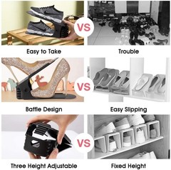 Closet Shoe Organizer,Shoe Storage Organizer Shoe Rack for Closet Organizatio…