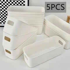 10-PCS Multifunctional Storage Box Durable Large-Capacity Desktop Sundries Box