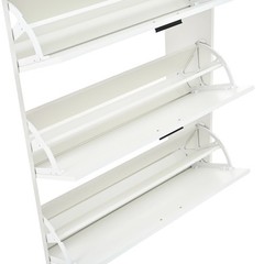 Freestanding Shoe Cabinet with 3 Hidden Flip Drawers & 2 Storage drawer,Entryway