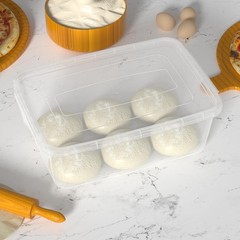 4 Packs 14 Quart Clear Latching Box, Plastic Storage Bin with Lid