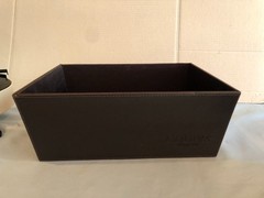Faux Leather GODIVA Gift Storage Box 11″ x 9.25″ x 4.5″ #UPST