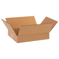 GRAINGER APPROVED 55VG46 Shipping Box,10x8x2 in 55VG46 PK 25