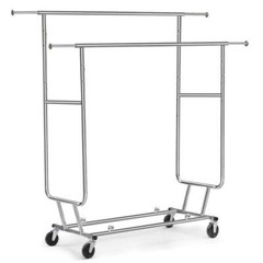 Double Folding Rolling Rack