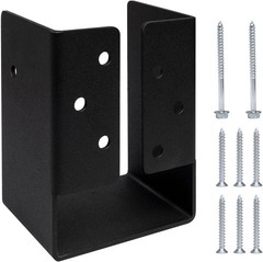 lifgarfe 4″x6″ Concealed Joist Hanger Bracket Fit for 4″x6″ Beam,Swing,handrail,