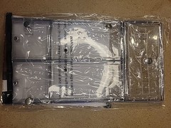 Invisibox clear foldable Storage Stackable Organizer 8″x11″x4″ GREAT FOR SHOES!