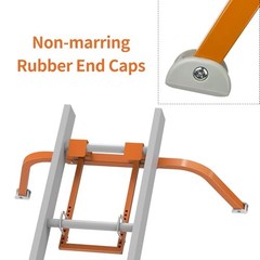 Ladder Stabilizer,Extended Ladder Stabilizer Accessory for Roof Pro Orange