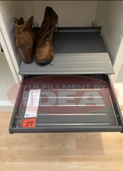 IKEA KOMPLEMENT Pull Out Shoe Shelf, Dark Gray _ 19-5/8 x 22-7/8″ _ 702.574.69