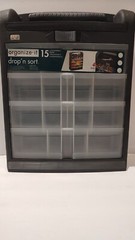 Single sided drop’n sort organizer