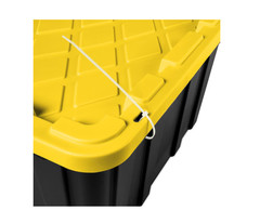 Sterilite Large Storage Bin, 27 Gallon Durable Plastic Storage Tote with Lid