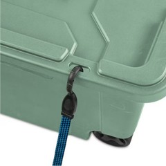 Sterilite Extra-Large Wheeled Industrial Storage Bin, 40 Gallon , 2 Pack