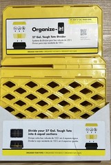 Project Source ORGANIZE-IT! 6 Slot Tote Dividers for 27-gal Storage Containers