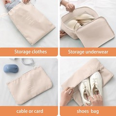 Packing Cubes for Travel- 8 Set Luggage Organizer Bags for Family, Mesh Breathab