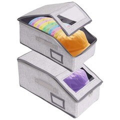 Hat Storage Dust Bag Baseball Hat Cap Organizer Rack Zipper Cap Holder Bag 1-3X
