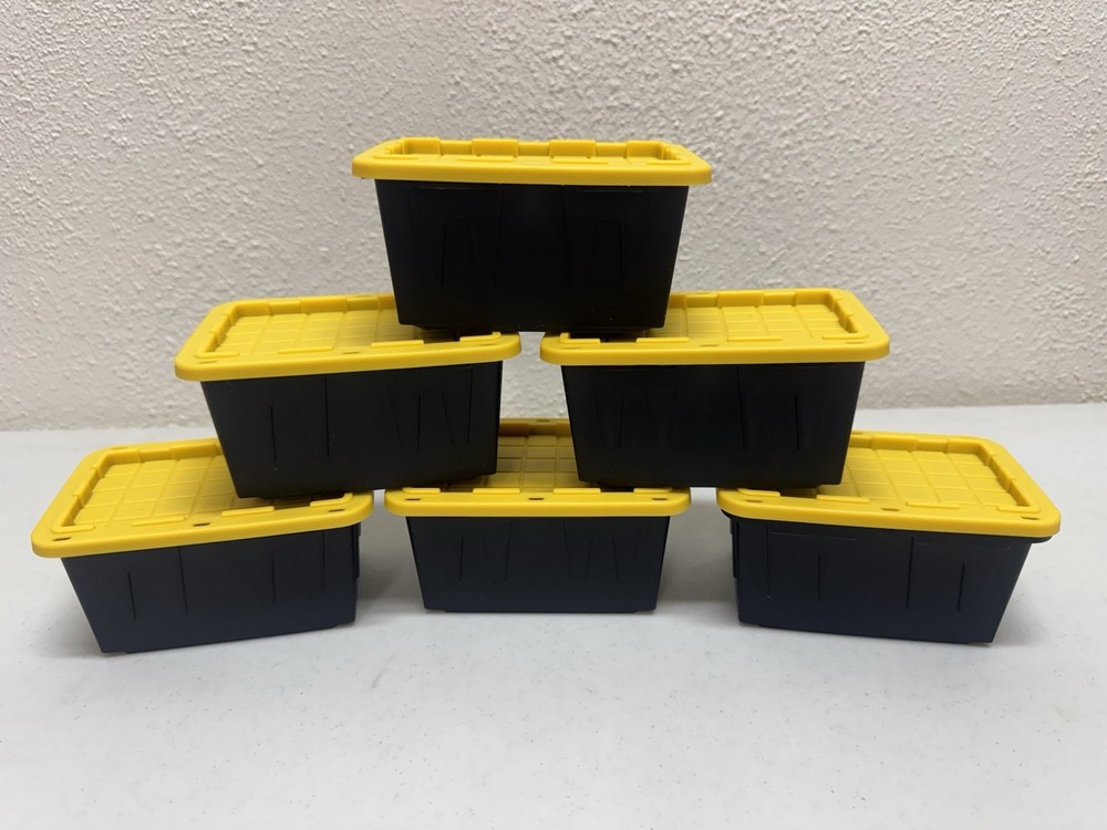 Lowe’s Teeny Tote Tiktok Viral Mini Plastic Storage Totes Set Of SIX! New 2025