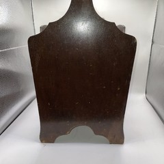 Vintage Dark Walnut Magazine Rack 12”x16”x10”