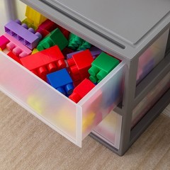Stackable Modular Plastic Storage Bins Ideal Closet Garage Organization New