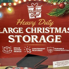 Holiday Cheer Premium Large Christmas Storage Holds 128 Ornaments – 8 Trays {C2}