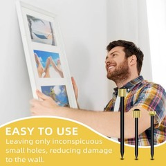90 Pcs Nails for Hanging Picture Decorative Nail for Hanging Wall Decor Pictu…