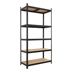 High Quality 5 Tier Metal Storage Rack Shelf Garage Storage Organizer Furniture