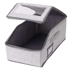 Hat Storage Dust Bag Baseball Hat Cap Organizer Rack Zipper Cap Holder Bag 1-3X