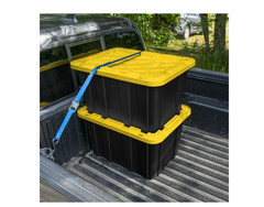 Sterilite Large Storage Bin, 27 Gallon Durable Plastic Storage Tote with Lid