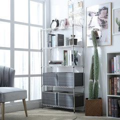 Chrome 5-Tier Steel Shelving (11.8 In. X 33.5 In. X 59 In.)