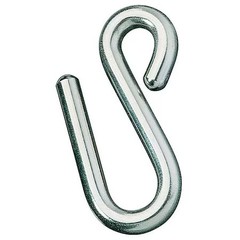 Zoro Select 5Lad2 S Hook, Ss, Unfinished, 3 15/32 In L, 5Lad2