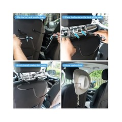 Vehicle Interior Hat Storage, Protects Brim, Holds Jackets & More