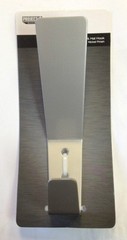 138638 Nickel Contemporary Double Prong Coat and Hat Hook