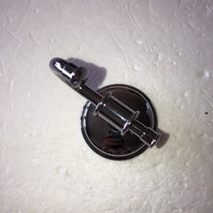 Ikea Balungen Chrome-Plated Hook 2-Pack Bathroom Accessory 702.930.28 @C