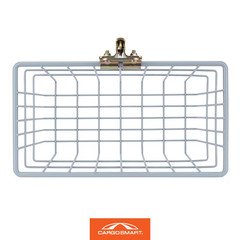 12 In. W X 6 In. H Small Steel Track Basket