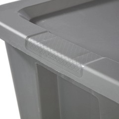 Extra Large Storage Bin, 30 Gallon Plastic Storage Container with Snap-On Lid,