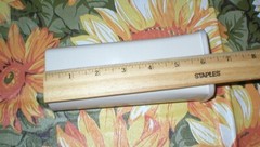25 EMPTY PLASTIC CONTAINERS WITH LIDS 6-1/4″ X 2-1/2″ SOLD AS IS