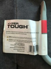 Hyper Tough 6 In. Wall Mounted Garage Utility Metal J Hook New Lot Of 4