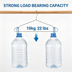 20 Pack Extra Wide Stainless Steel Coats Hangers, 17.7″ Heavy Duty Clothes Hange