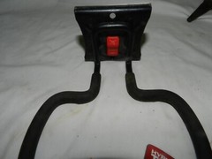 Hyper Tough Quick Release Grass Trimmer Hanger Snap Rail Hook Wallmount Home