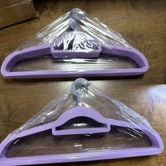 High Quality Velvet Hangers Non-Slip Felt Clothe Hangers 20/40/60/80/100 in pack