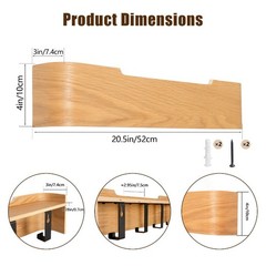 Coat Hooks Wall Mount Hidden Hooks Entryway Organizer for Decorative Wall Hooks