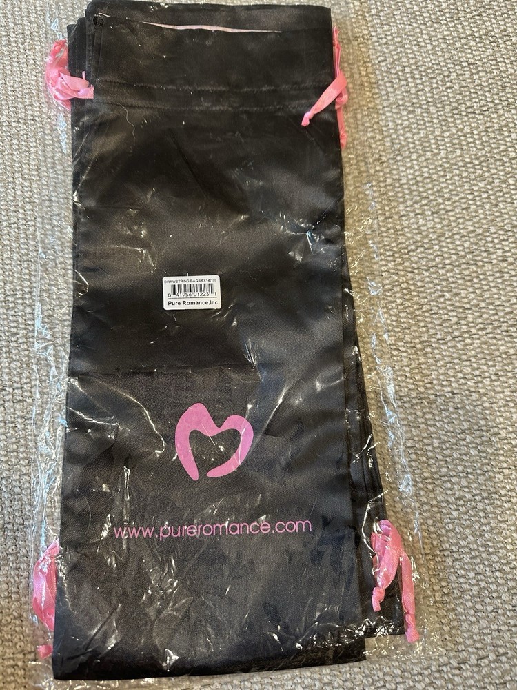 Pure Romance Drawstring Storage Bags For Toys And Unmentionables
