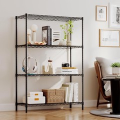 Heavy Duty Adjustable Metal Wire Shelving Unit Home Garage Storage Organizer