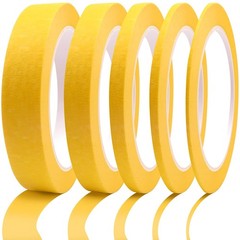 5 Rolls Pinstripe Tape Masking Tape 1/16 1/8 1/4 1/2 3/4 DIY Car Paint