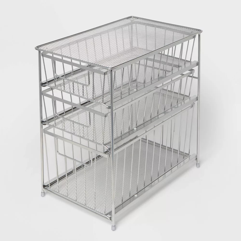 3 Tier Drawer Chrome – Brightroom