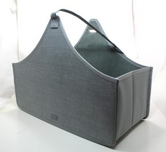 Thirty-One 31 Large Catch All Bin Storage Bin Silver Metallic New in Bag