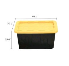 Mini Teeny Tote Commander With Lids- set of 3
